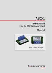 tams elektronik ABC-1 Manual