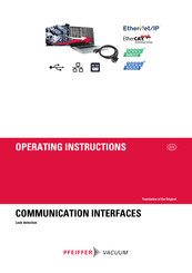 Pfeiffer Vacuum ASI 35 Operating Instructions Manual