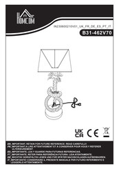HOMCOM B31-462V70 Manual