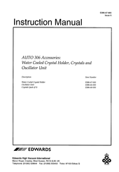 Edwards AUTO 306 Instruction Manual
