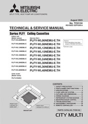 Mitsubishi Electric PLFY-WL24NEMU-E Technical & Service Manual