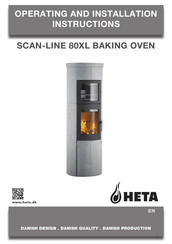 Heta SCAN-LINE 800 Operating And Installation Instructions