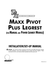 Motion Concepts TRX MAXX PIVOT PLUS LEGREST Installation Manual