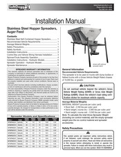Buyers SaltDogg 14708F467211 Instruction Manual