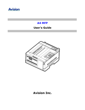Avision A4 MFP User Manual