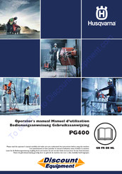 Husqvarna PG 400 Operator's Manual