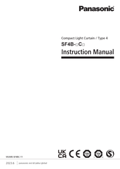 Panasonic SF4B C Series Instruction Manual