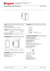 LEGRAND 0 677 66 Manual