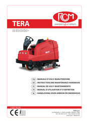 RCm TERA 1102 R/1 Instruction And Maintenance Handbook