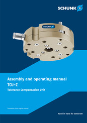 SCHUNK TCU-Z Assembly And Operating Manual