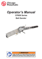 Chicago Pneumatic CP858 Operator's Manual