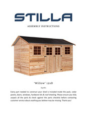 Stilla Willow 12x8 Assembly Instructions Manual