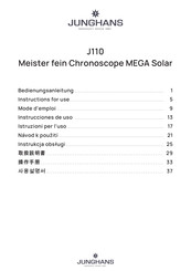 Junghans MEGA Solar Manuals ManualsLib