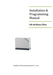 Uniphone UD-60 Basic Installation & Programming Manual