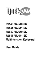 RockJam RJ540 User Manual