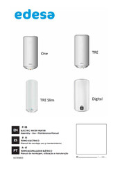 Edesa Digital Assembly, Use, Maintenance Manual