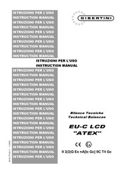Gibertini EU-C 7500 PQ LCD Instruction Manual