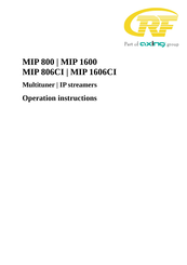axing MIP 16-00 Operation Instructions Manual
