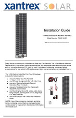 Xantrex SOLAR Max Flex 784-0140-01 Installation Manual