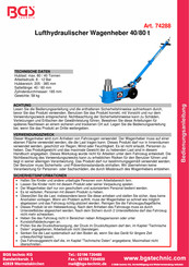 Bgs Technic 74288 Instruction Manual