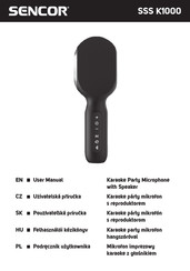 Sencor SSS K1000 User Manual