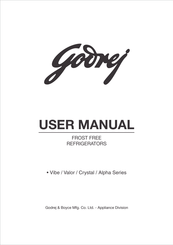 Godrej Vibe Series User Manual