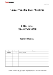 CyberPower BR850E Service Manual