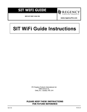 Regency Fireplace Products SIT WiFi Guide Instructions Manual