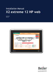 BeiJer X2 extreme 12 HP web Installation Manual