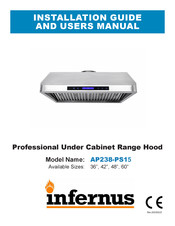infernus AP238-PS15 Installation Manual