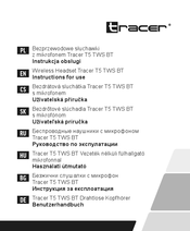 Tracer T5 TWS BT Instructions For Use Manual