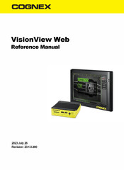 Cognex VisionView Web HDMI Reference Manual