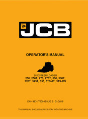 jcb 3TS-8T Operator's Manual