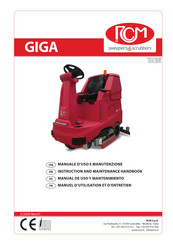 RCm GIGA 802 Instruction And Maintenance Handbook