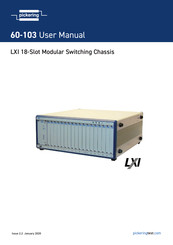 Pickering LXI 60-103 User Manual