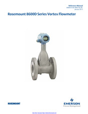 Emerson Rosemount 8600D Series Reference Manual