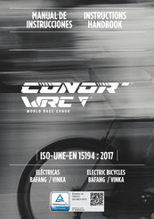 CONOR WRC VINKA Instruction Handbook Manual