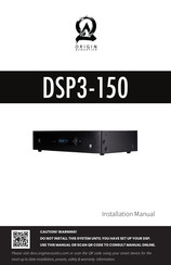 Origin Acoustics DSP3-150 Installation Manual