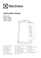 Electrolux E5K1-6ST Instruction Book
