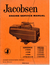 Jacobsen J-125VES Service Manual