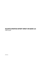 Suunto SPARTAN SPORT WRIST HR BARO 2.5 User Manual