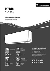 Ariston KYRIS PROtech 35 MC8 Installation Manual