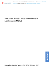 Lenovo 10TV001CIX User Manual And Hardware Maintenance Manual