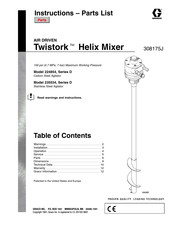 Graco Twistork 224854 Instructions-Parts List Manual