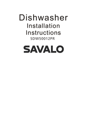 SAVALO SDW50012PR Installation Instructions Manual
