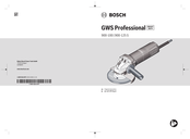 Bosch Professional GWS 900-125 S Original Instructions Manual