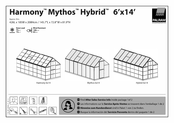 Palram Mythos 6'x14' Manual