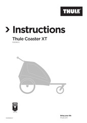 Thule Coaster XT 101018 Series Instructions Manual