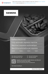Siemens TQ907 Series Information For Use