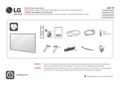LG 65UR640S9DD Easy Setup Manual